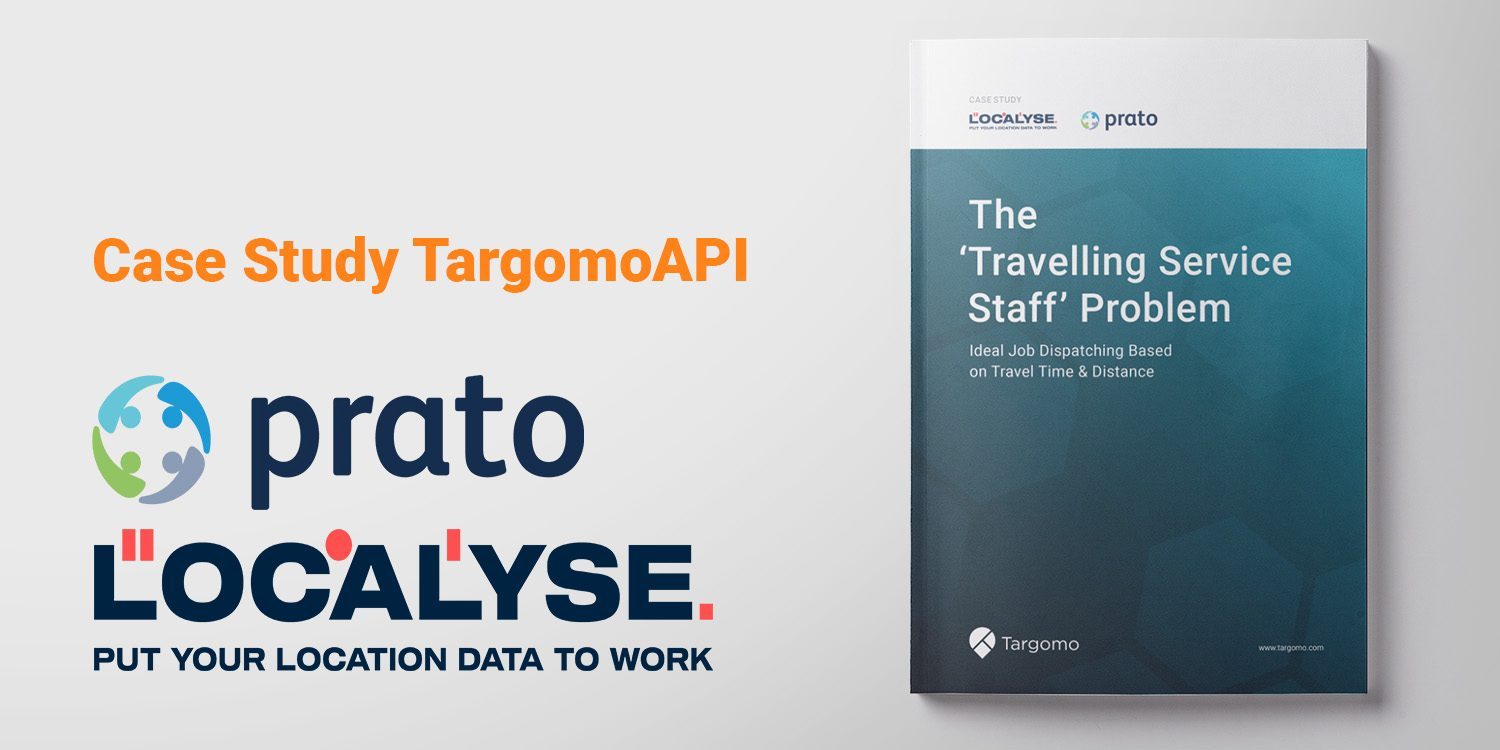 Ideal Job Dispatching based on Travel Time and Distance (TargomoAPI)