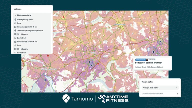 How Targomo Strengthens Anytime Fitness Expansion with Location Intelligence